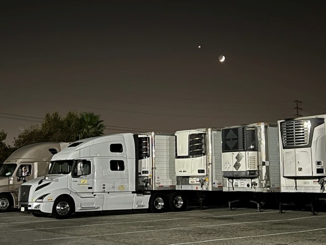 Patterson Trans Inc. refrigerated truck