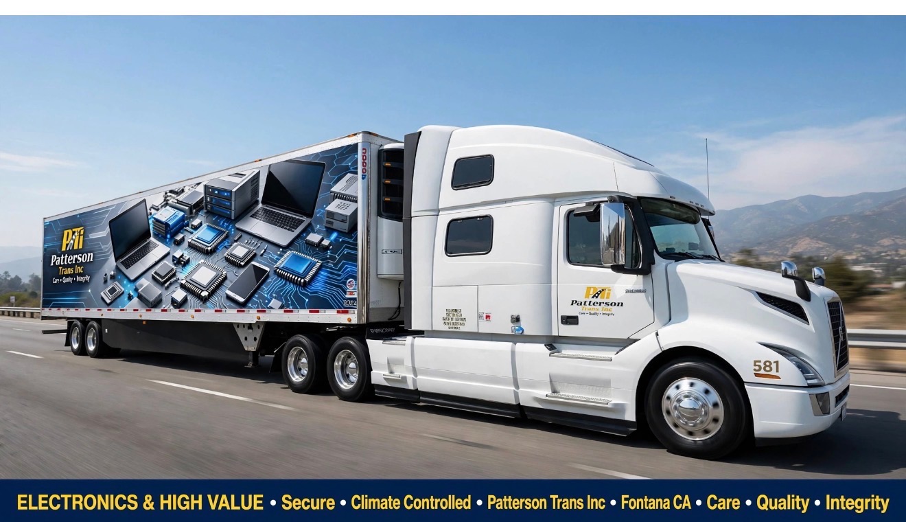 Patterson Trans Inc. refrigerated truck