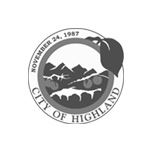 Highland official city mark
