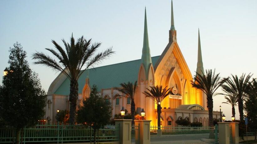 Distinctive chapel architecture in Montclair