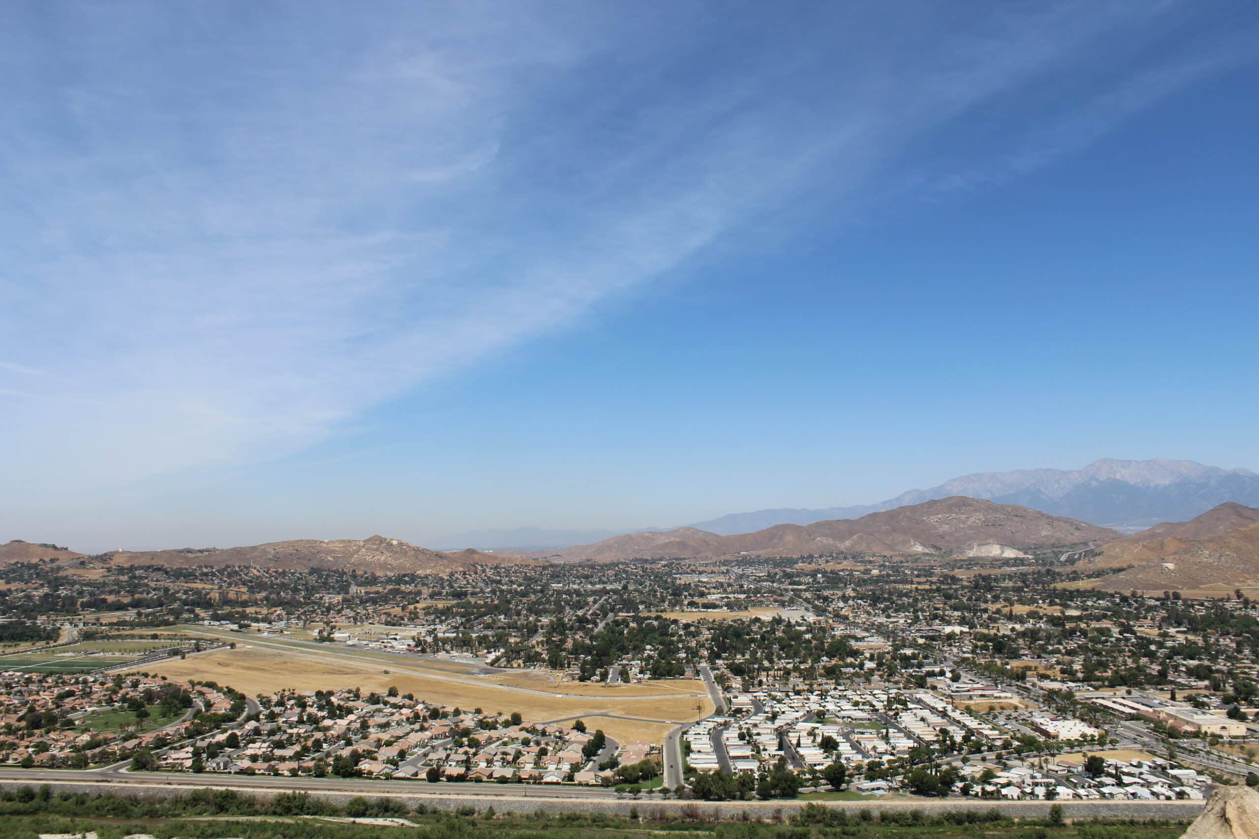 Jurupa Valley seen from Mount Rubidoux